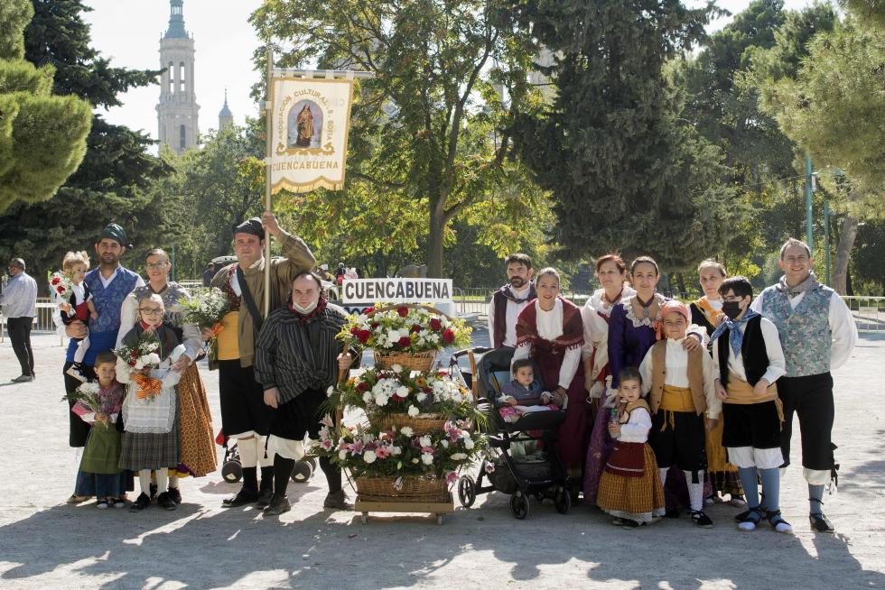 Grupos de la Ofrenda del Pilar 2021. Grupo CuencaBuena