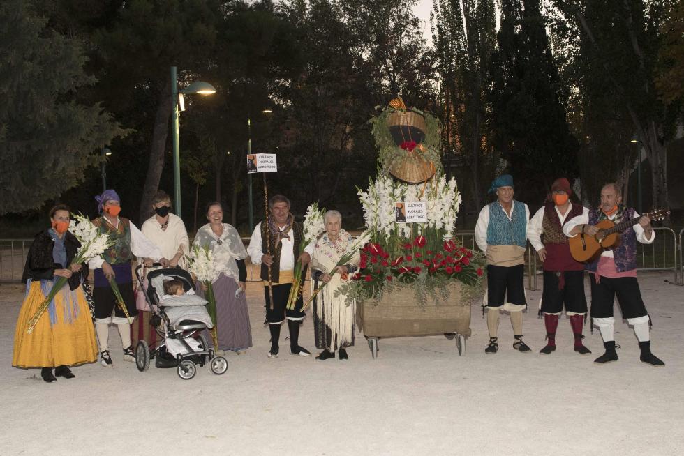 Grupos de la Ofrenda del Pilar 2021. Grupo Cultivos Florales Agro Toro