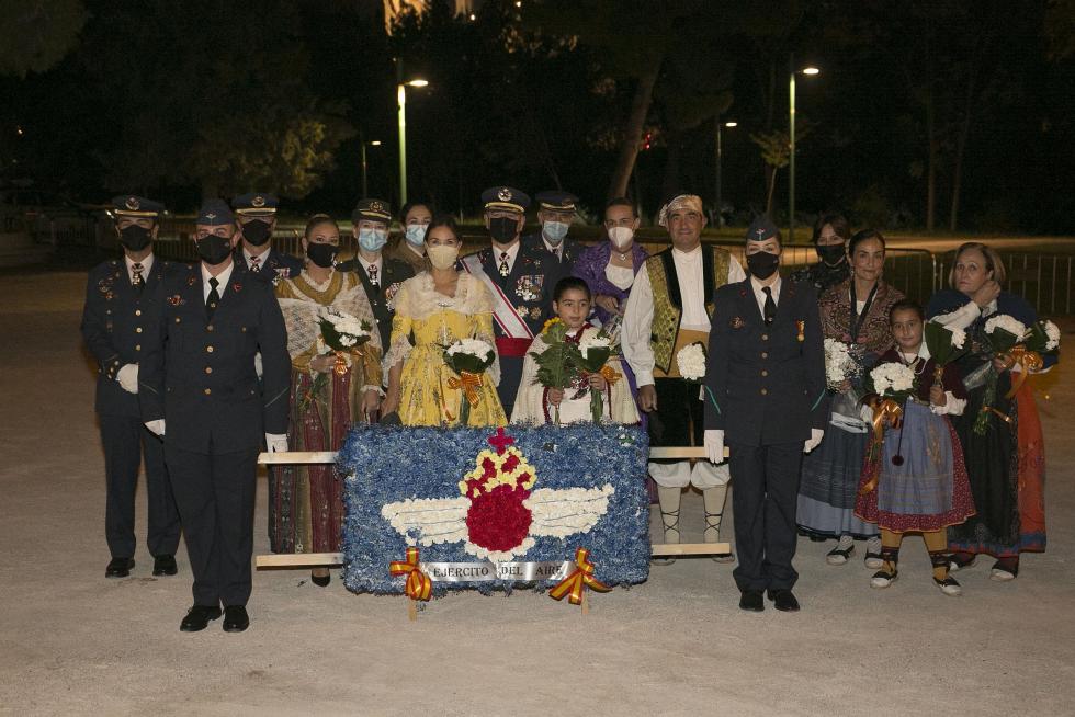 Grupos de la Ofrenda del Pilar 2021. Grupo Ejercito del Aire