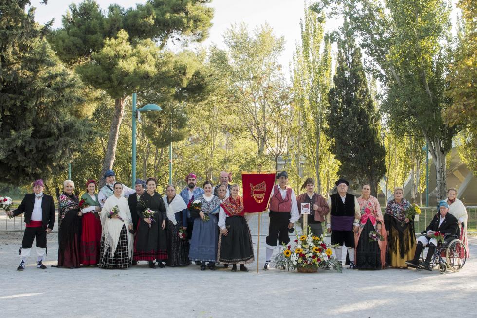 Grupos de la Ofrenda del Pilar 2021. Grupo El Cachirulo