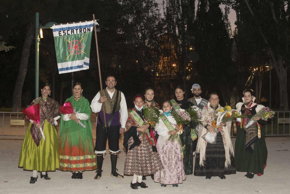 Grupos de la Ofrenda del Pilar 2021. Grupo Escatrón
