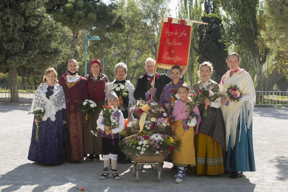 Grupos de la Ofrenda del Pilar 2021. Grupo Escuela de jota San Juan de Mozarrifar