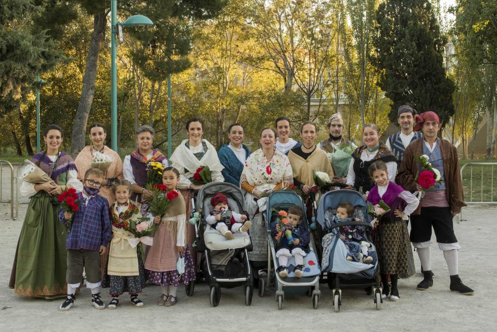 Grupos de la Ofrenda del Pilar 2021. Grupo Escuela infantil El Arca