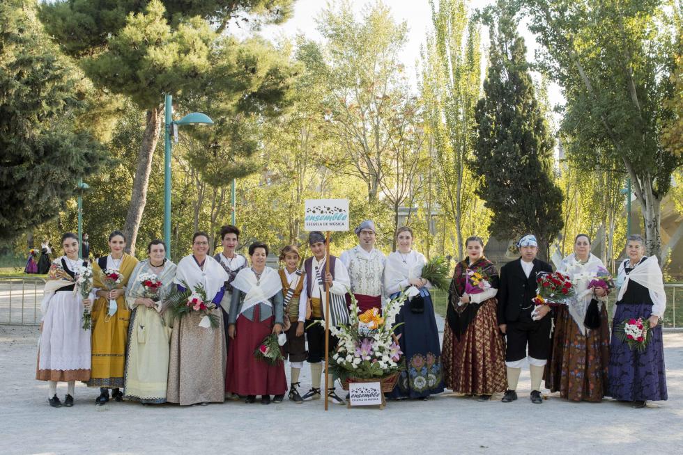 Grupos de la Ofrenda del Pilar 2021. Grupo Esemble