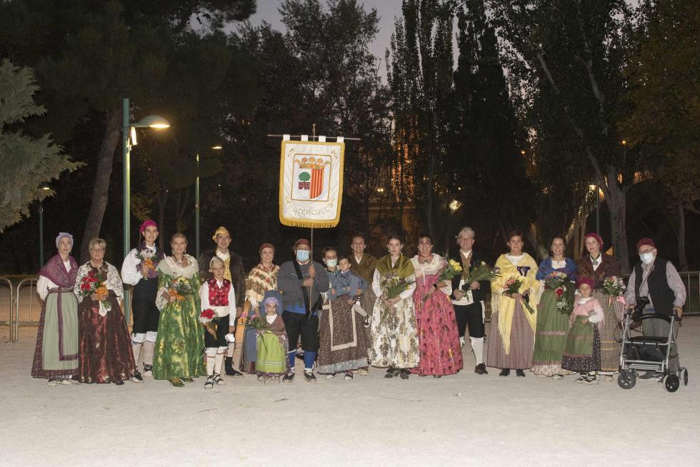 Grupos de la Ofrenda del Pilar 2021. Grupo Estercuel
