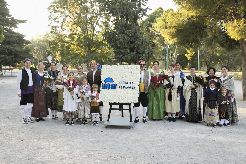 Grupos de la Ofrenda del Pilar 2021. Grupo Feria de Zaragoza