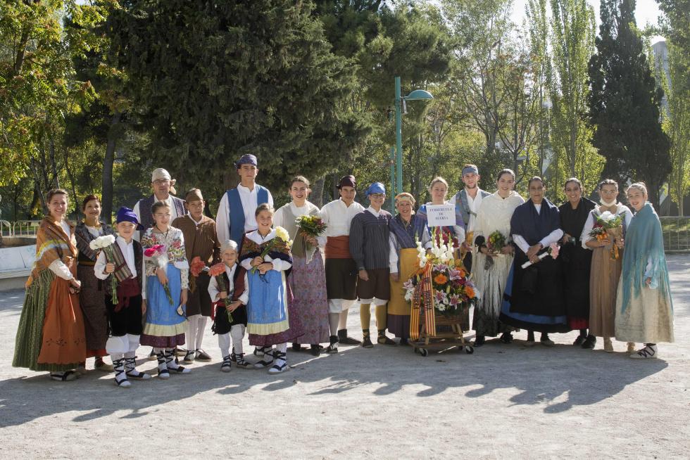 Grupos de la Ofrenda del Pilar 2021. Grupo Ferreruela de Huerva