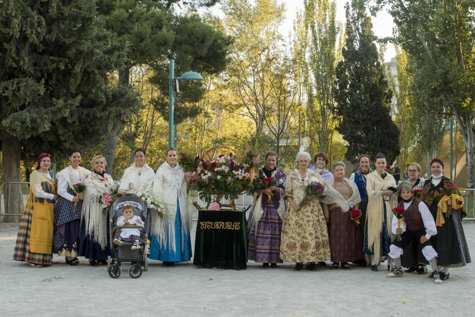 Grupos de la Ofrenda del Pilar 2021. Grupo Figueruelas