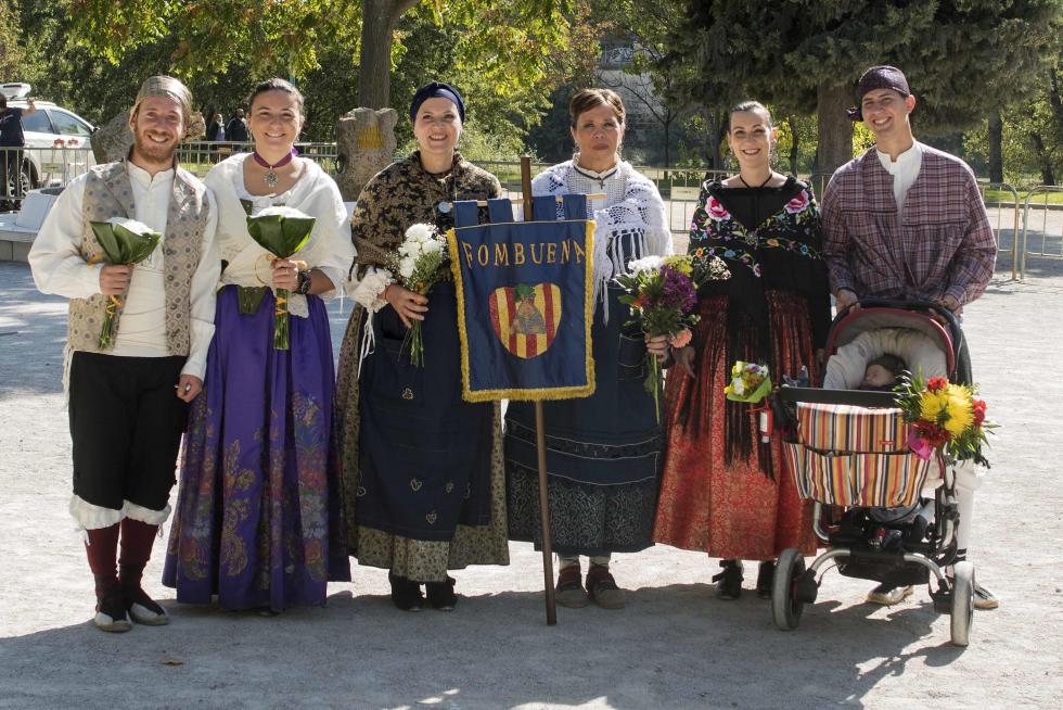Grupos de la Ofrenda del Pilar 2021. Grupo Fombuena