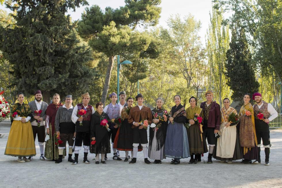 Grupos de la Ofrenda del Pilar 2021. Grupo Fórnoles