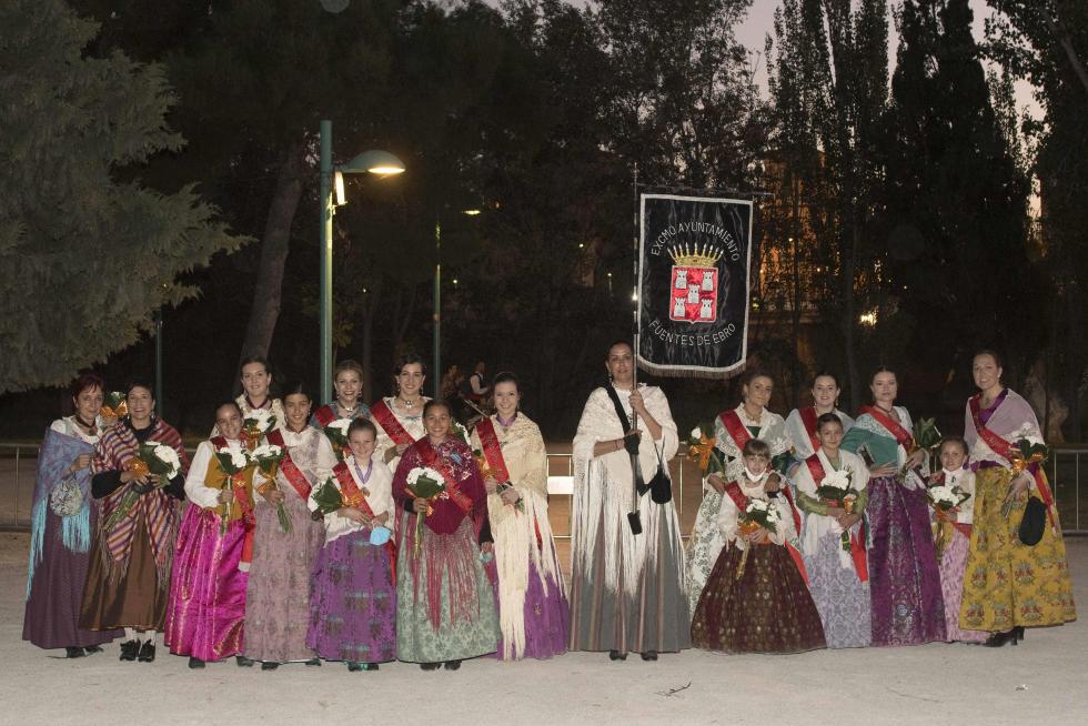 Grupos de la Ofrenda del Pilar 2021. Grupo Fuentes de Ebro
