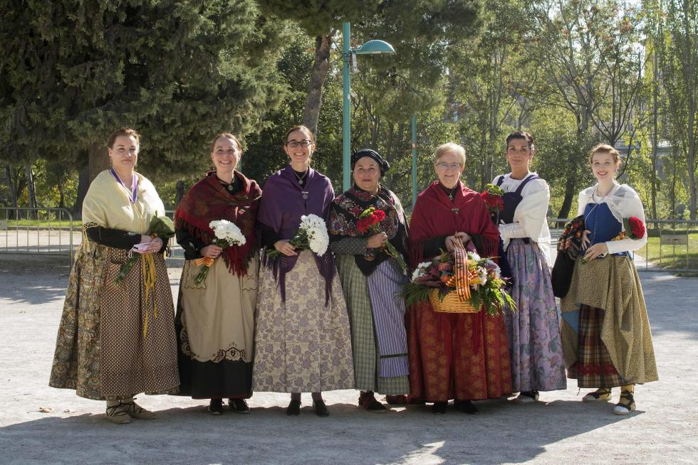 Grupos de la Ofrenda del Pilar 2021. Grupo Gea de Albarracín