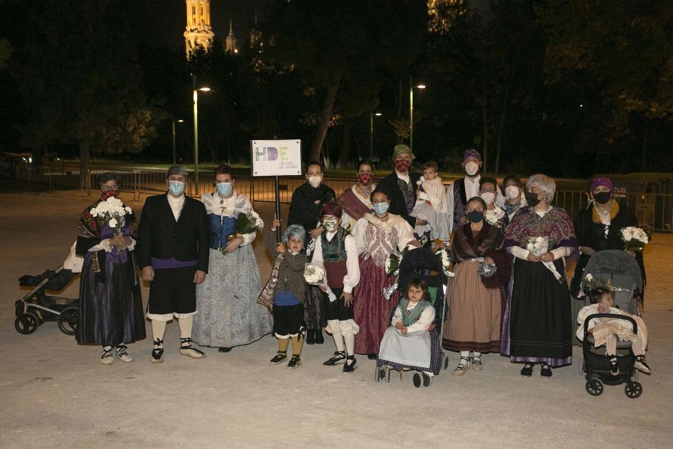 Grupos de la Ofrenda del Pilar 2021. Grupo Hábitos de estudio