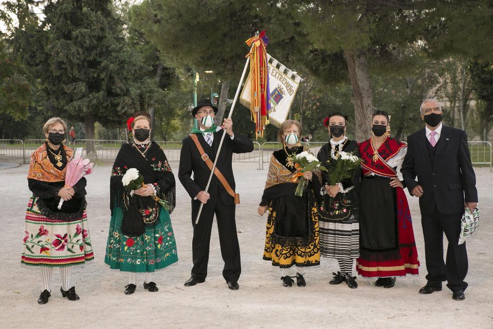 Grupos de la Ofrenda del Pilar 2021. Grupo Hogar Extremeño