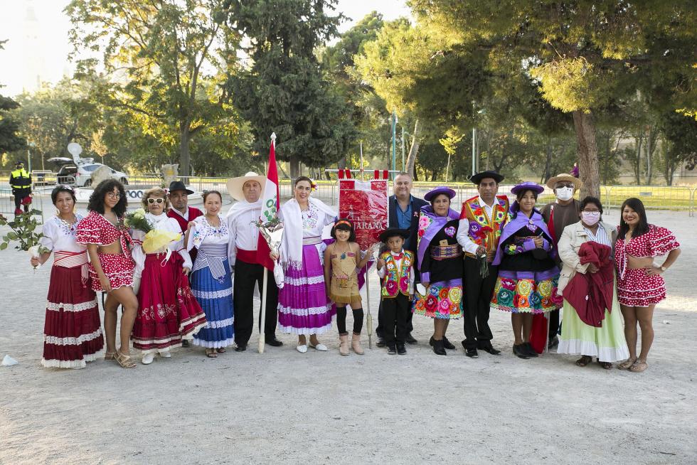 Grupos de la Ofrenda del Pilar 2021. Grupo Jarama Perú