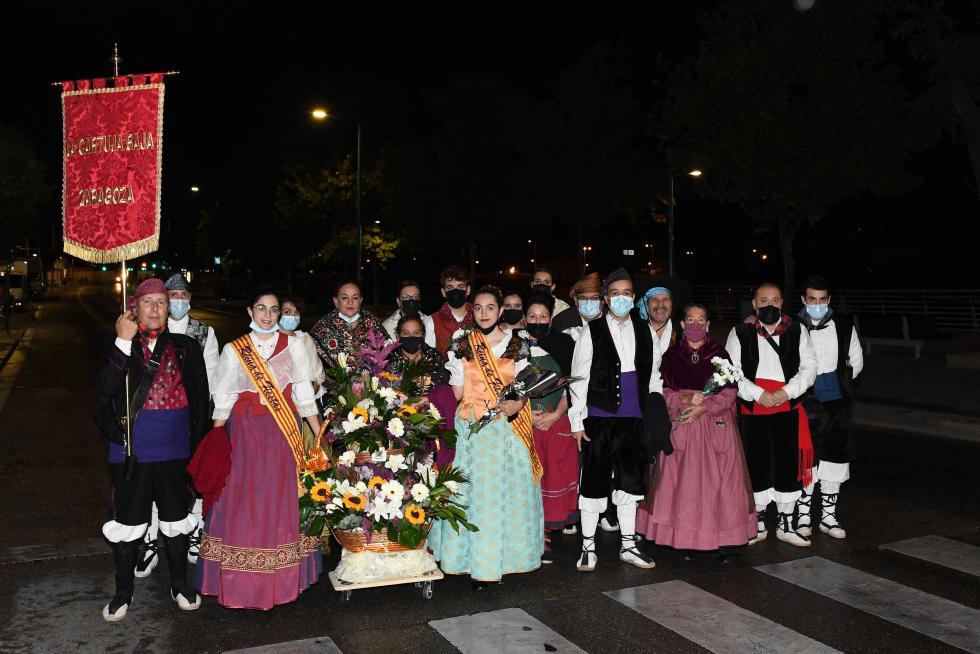 Grupos de la Ofrenda del Pilar 2021. Grupo La Cartuja Baja