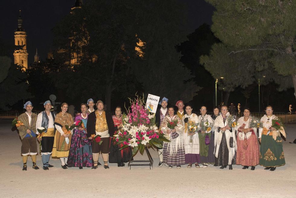 Grupos de la Ofrenda del Pilar 2021. Grupo Lagata