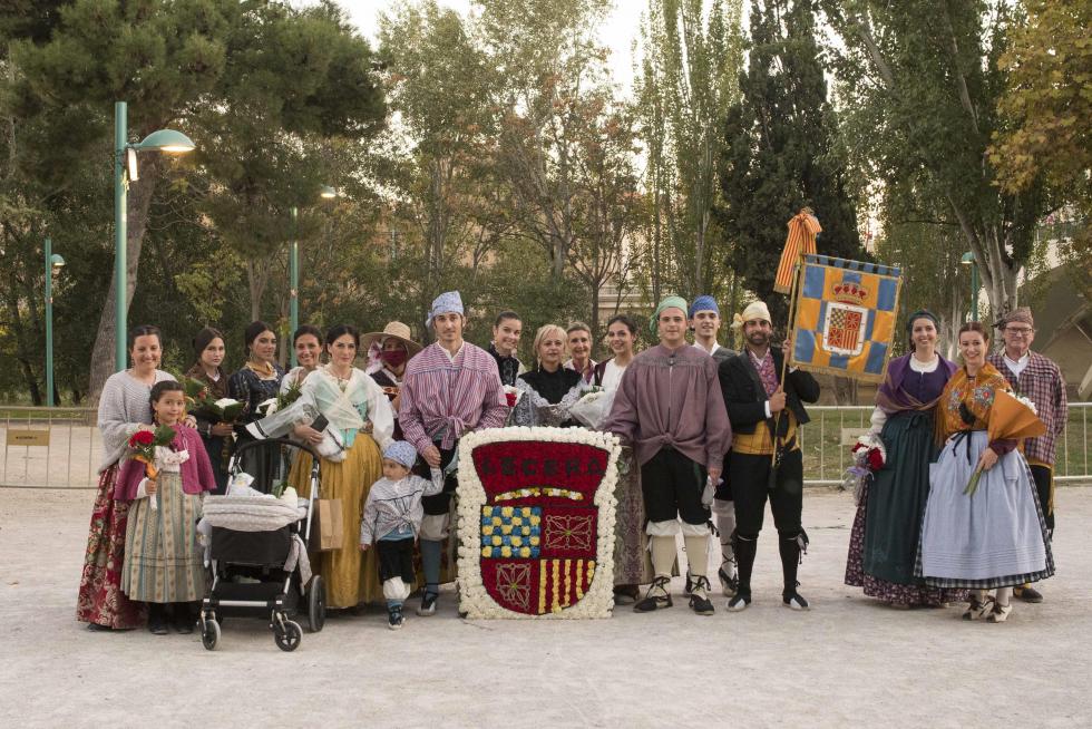 Grupos de la Ofrenda del Pilar 2021. Grupo Lécera