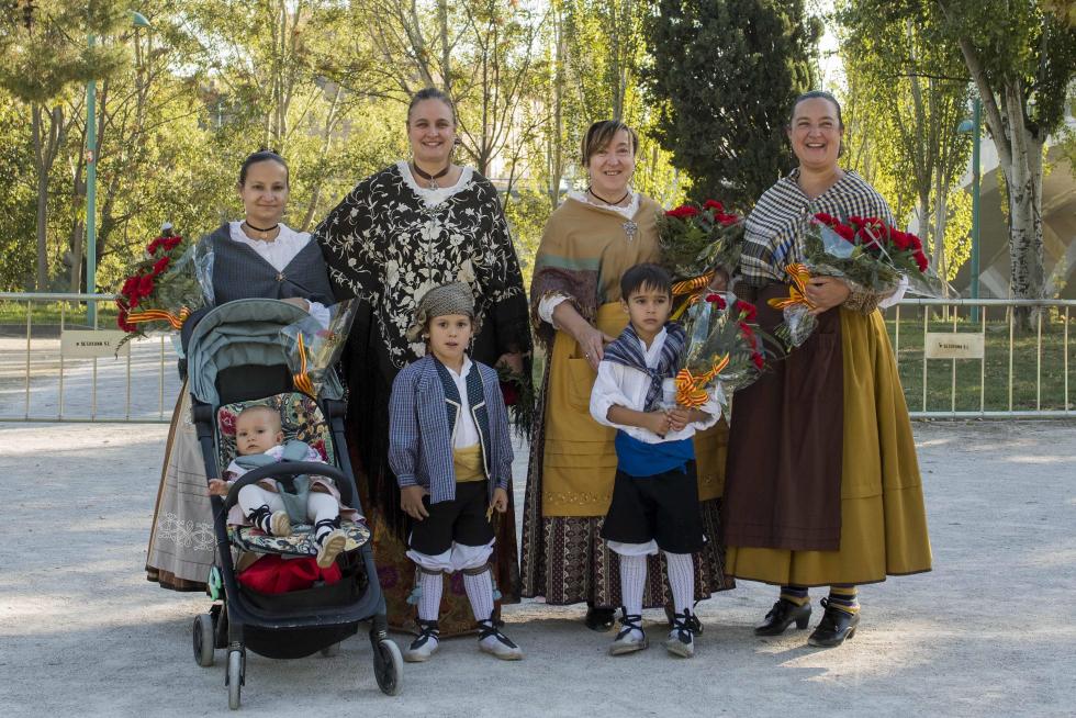 Grupos de la Ofrenda del Pilar 2021. Grupo Los Boleros