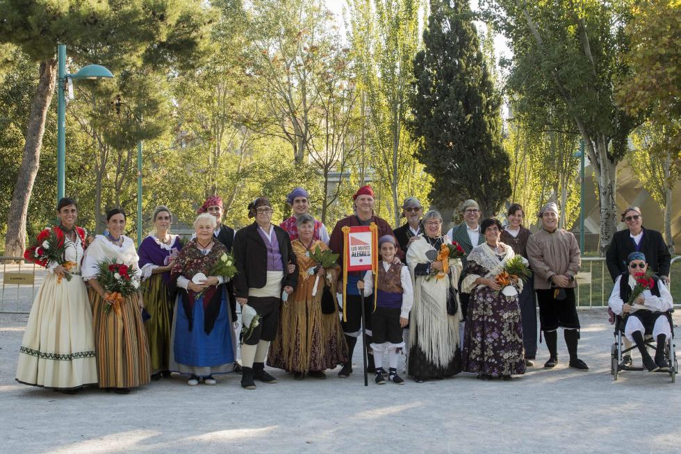 Grupos de la Ofrenda del Pilar 2021. Grupo Los Maños Alegres