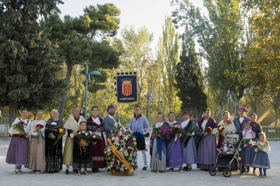 Grupos de la Ofrenda del Pilar 2021. Grupo Lumpiaque