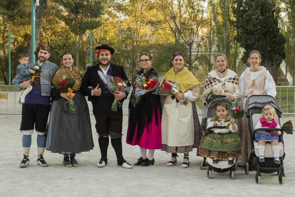 Grupos de la Ofrenda del Pilar 2021. Grupo Mallén