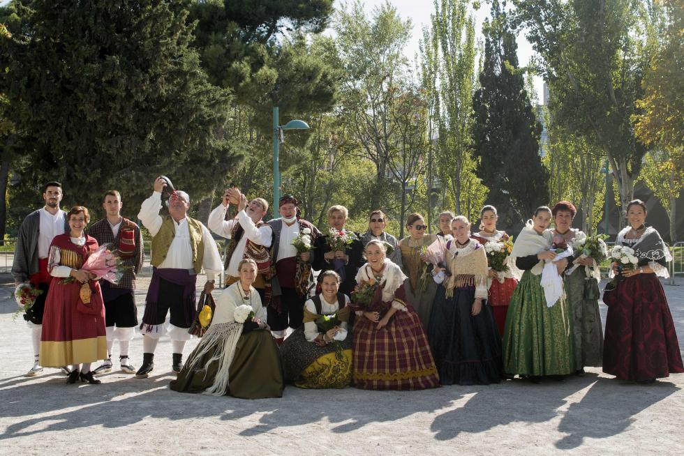Grupos de la Ofrenda del Pilar 2021. Grupo Mapfre
