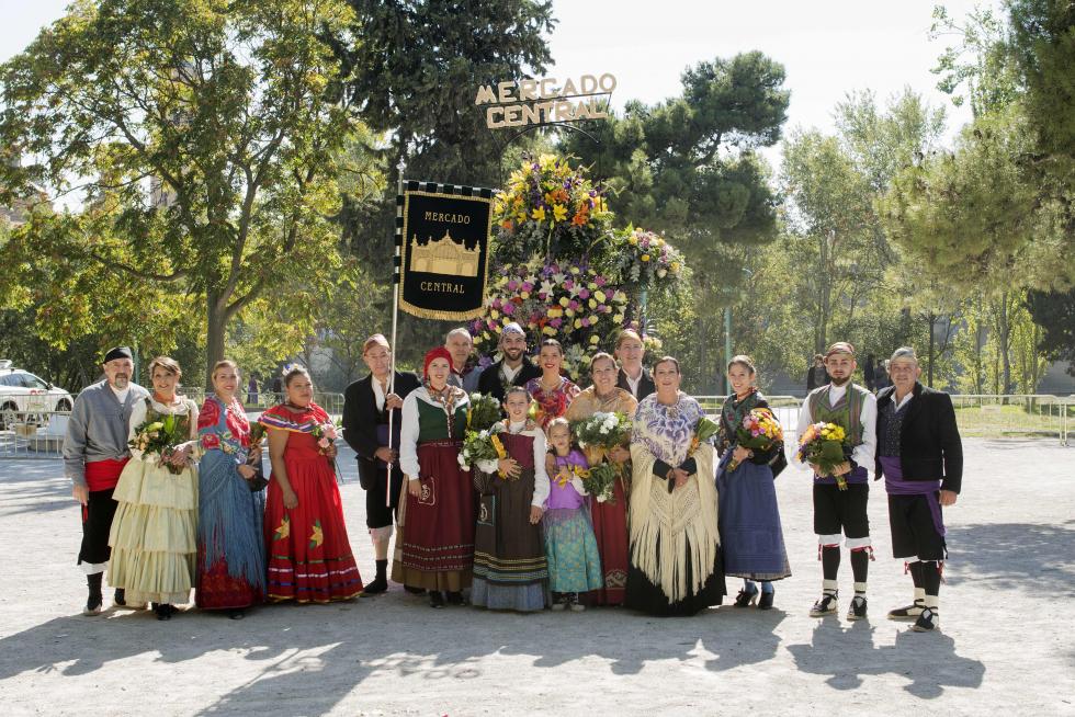 Grupos de la Ofrenda del Pilar 2021. Grupo Mercado Central