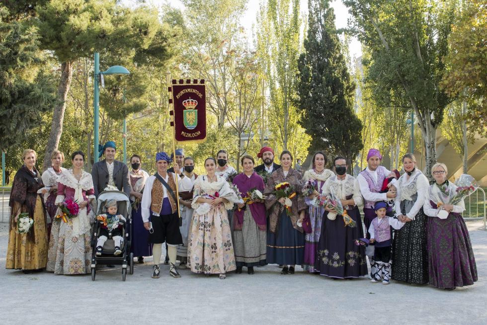 Grupos de la Ofrenda del Pilar 2021. Grupo Mezalocha