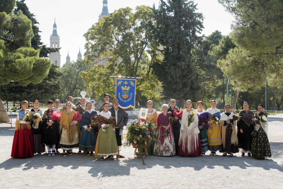 Grupos de la Ofrenda del Pilar 2021. Grupo Miedes de Aragón