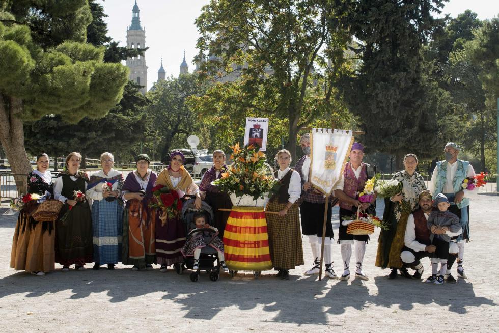 Grupos de la Ofrenda del Pilar 2021. Grupo Montalban
