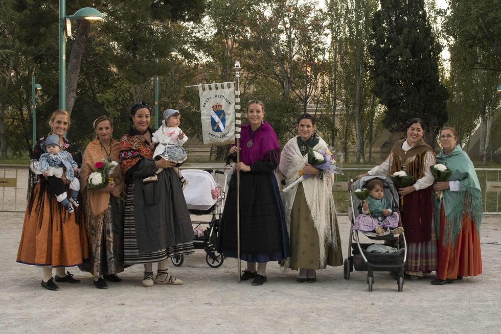 Grupos de la Ofrenda del Pilar 2021. Grupo Montolar Urrea de Jalón