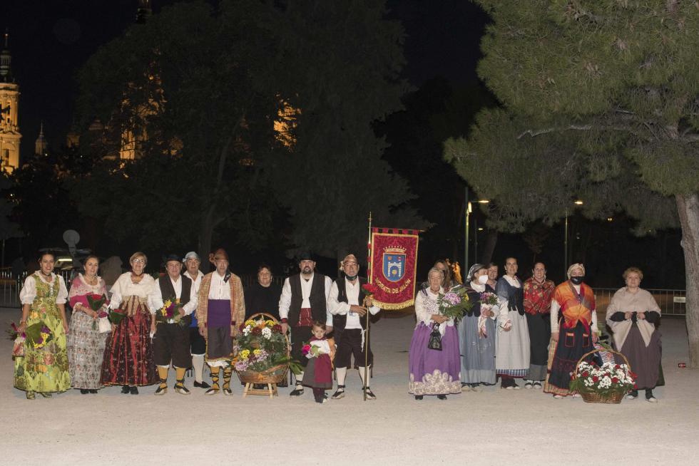 Grupos de la Ofrenda del Pilar 2021. Grupo Morata de Jalón