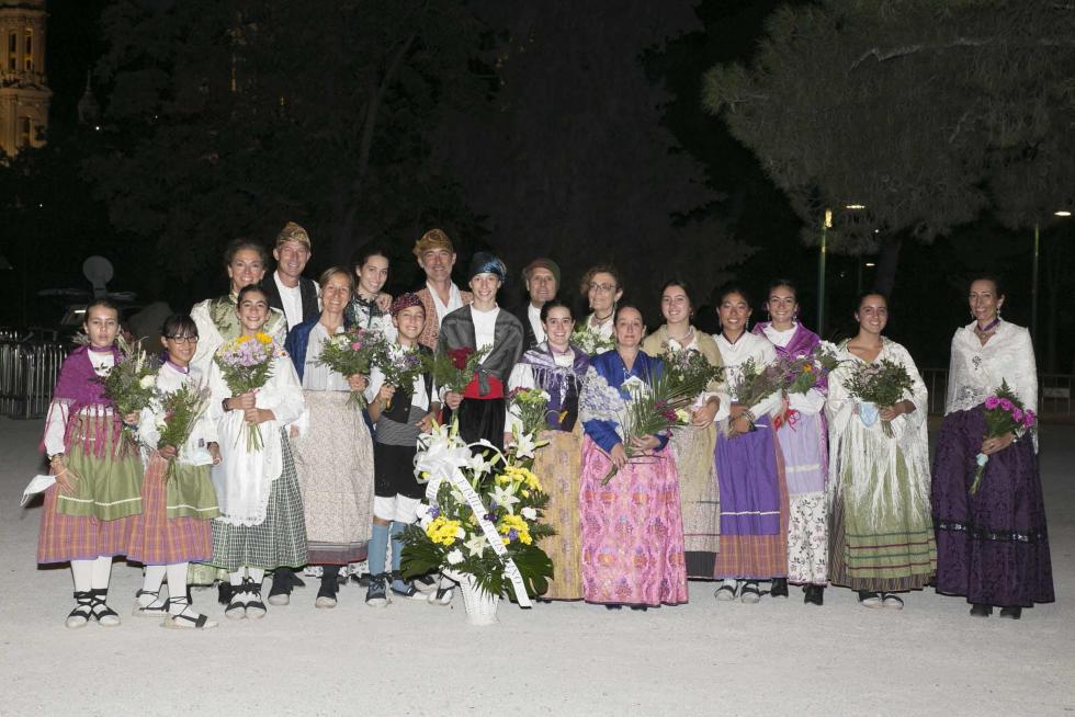 Grupos de la Ofrenda del Pilar 2021. Grupo Movimiento Familiar Cristiano