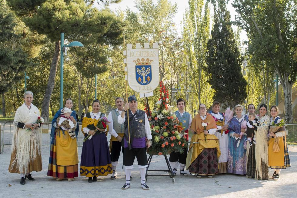 Grupos de la Ofrenda del Pilar 2021. Grupo Nogueras