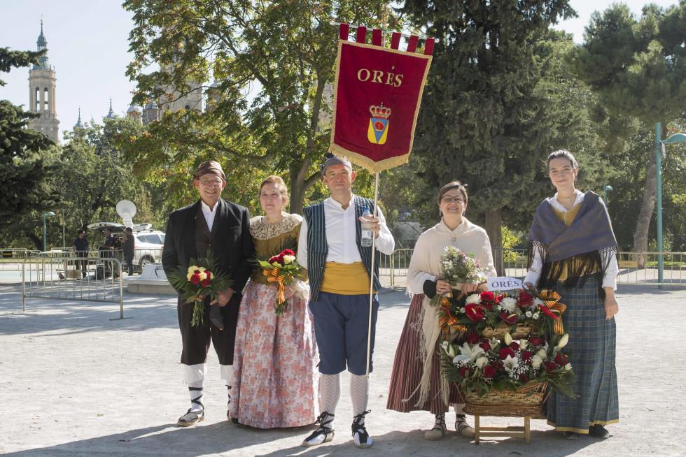 Grupos de la Ofrenda del Pilar 2021. Grupo Orés