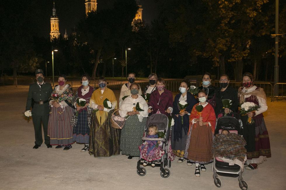 Grupos de la Ofrenda del Pilar 2021. Grupo Osso de Cinca