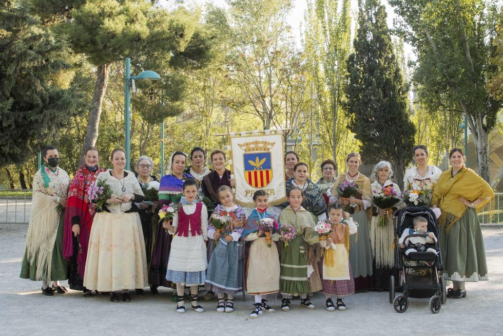 Grupos de la Ofrenda del Pilar 2021. Grupo Paniza