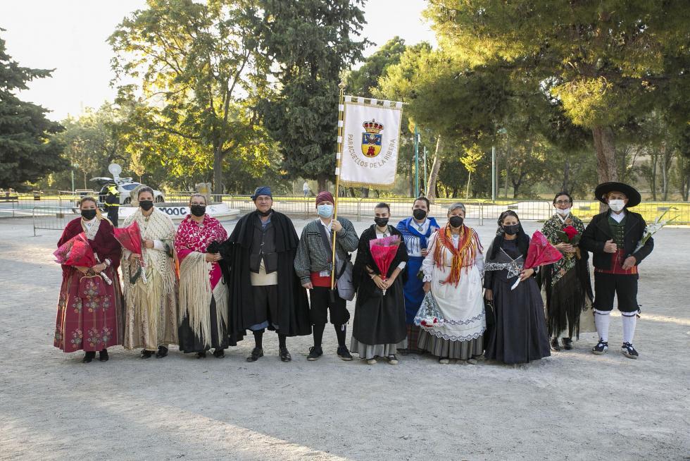 Grupos de la Ofrenda del Pilar 2021. Grupo Paracuellos de la Rivera