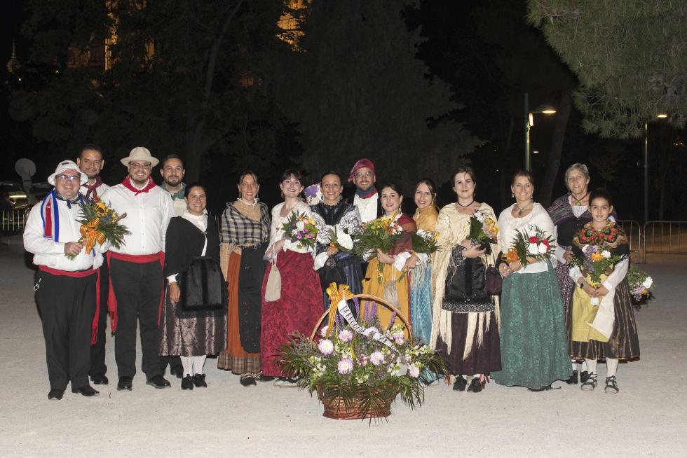 Grupos de la Ofrenda del Pilar 2021. Grupo Parroquia San Valero