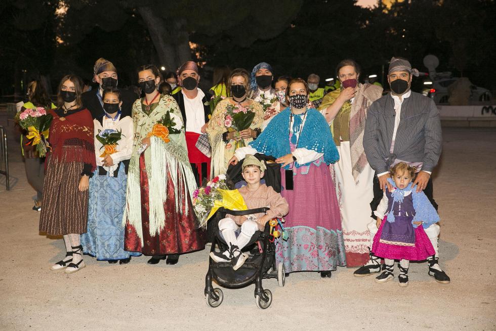 Grupos de la Ofrenda del Pilar 2021. Grupo Peña BO2