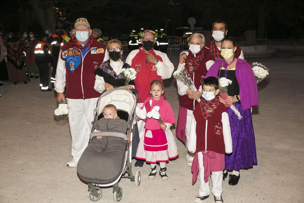 Grupos de la Ofrenda del Pilar 2021. Grupo Peña Delicias