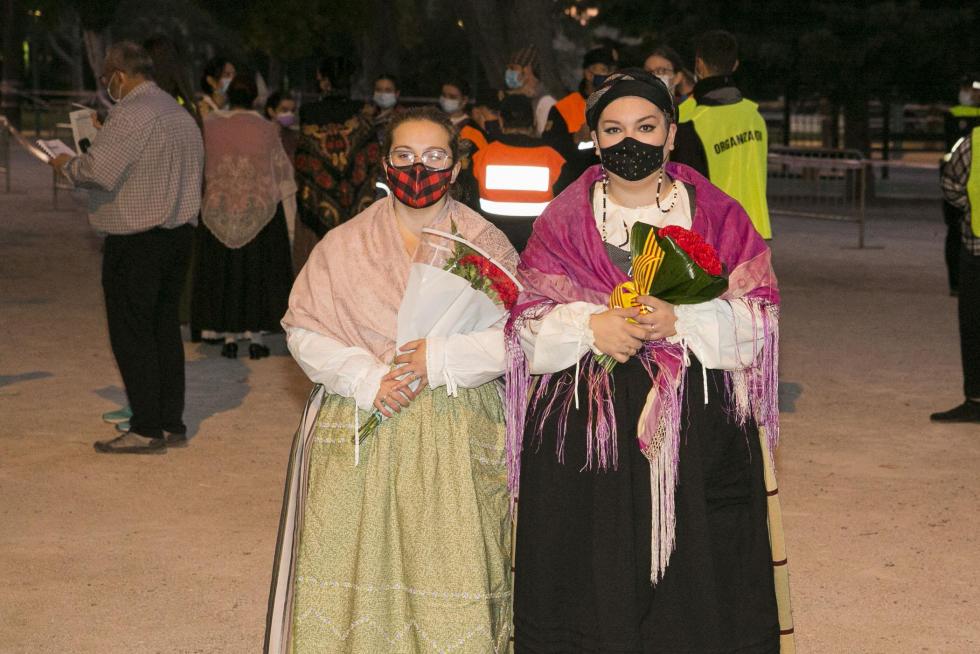Grupos de la Ofrenda del Pilar 2021. Grupo Peña La Albarda