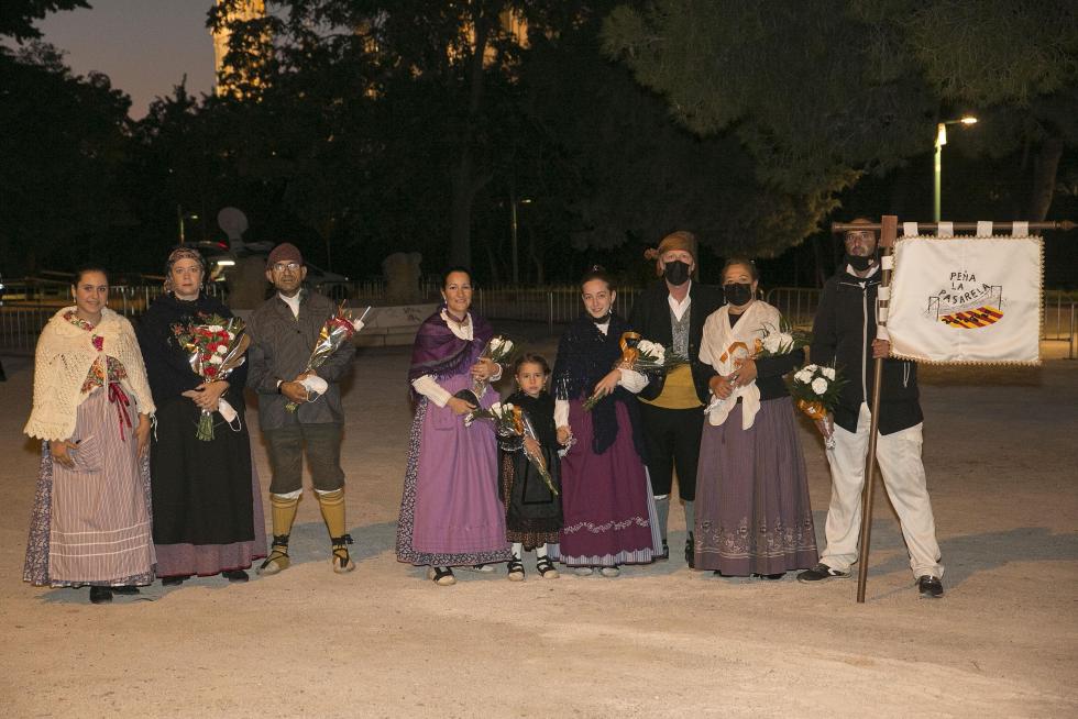 Grupos de la Ofrenda del Pilar 2021. Grupo Peña La Pasarela