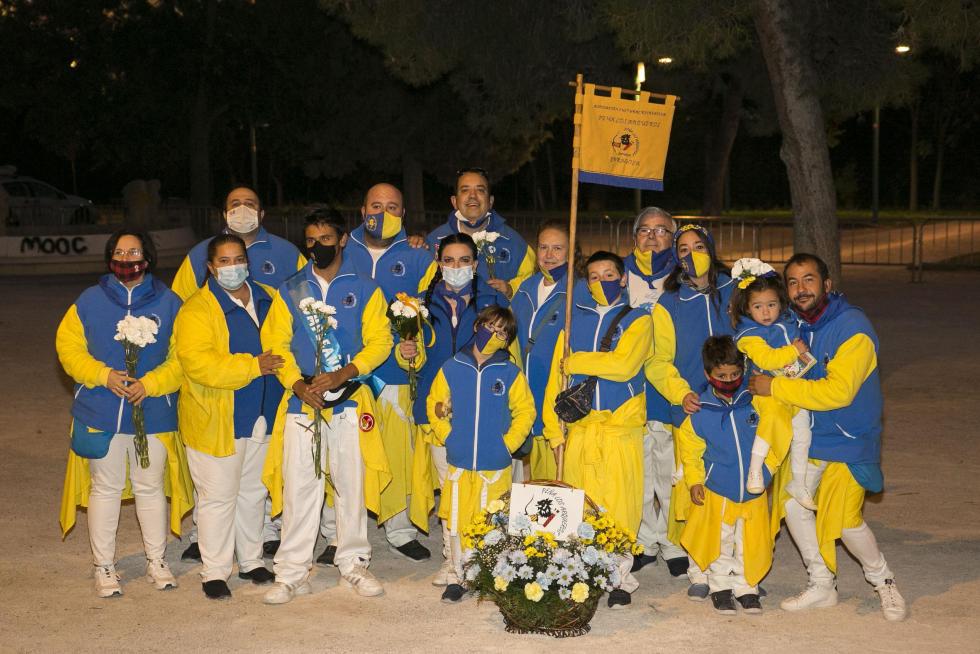 Grupos de la Ofrenda del Pilar 2021. Grupo Peña Los Arqueros