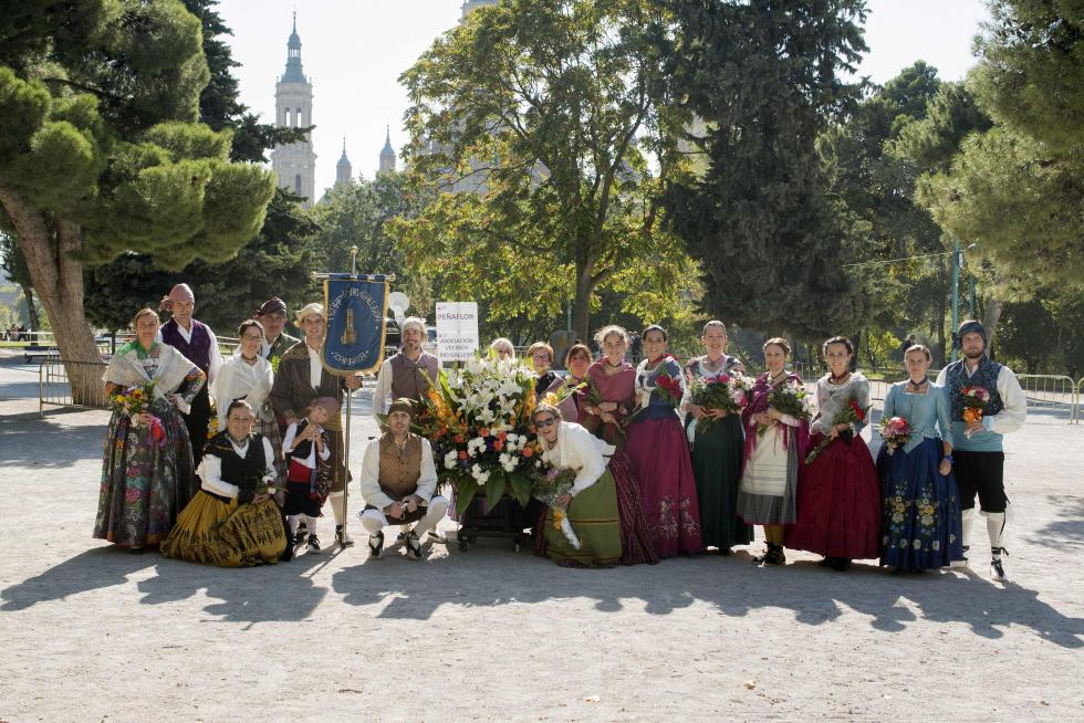 Grupos de la Ofrenda del Pilar 2021. Grupo Peñaflor