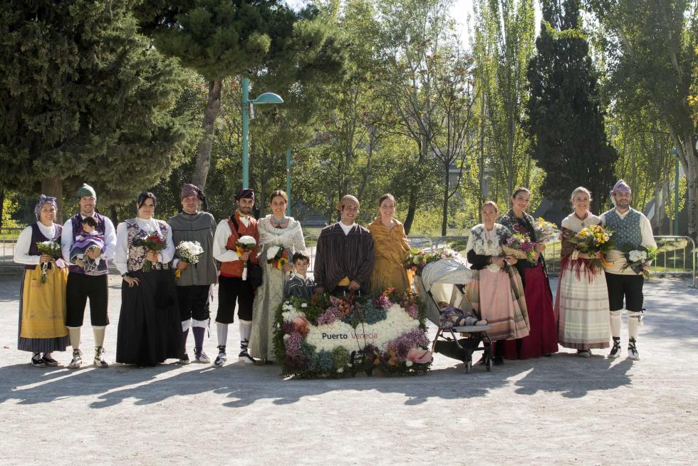 Grupos de la Ofrenda del Pilar 2021. Grupo Puerto Venecia