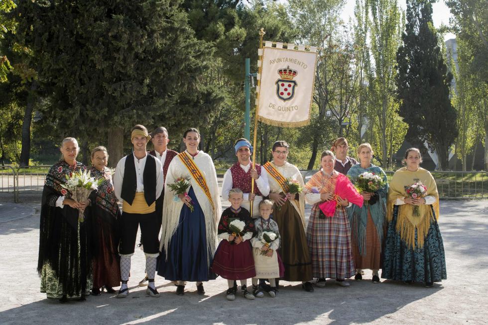 Grupos de la Ofrenda del Pilar 2021. Grupo Quinto