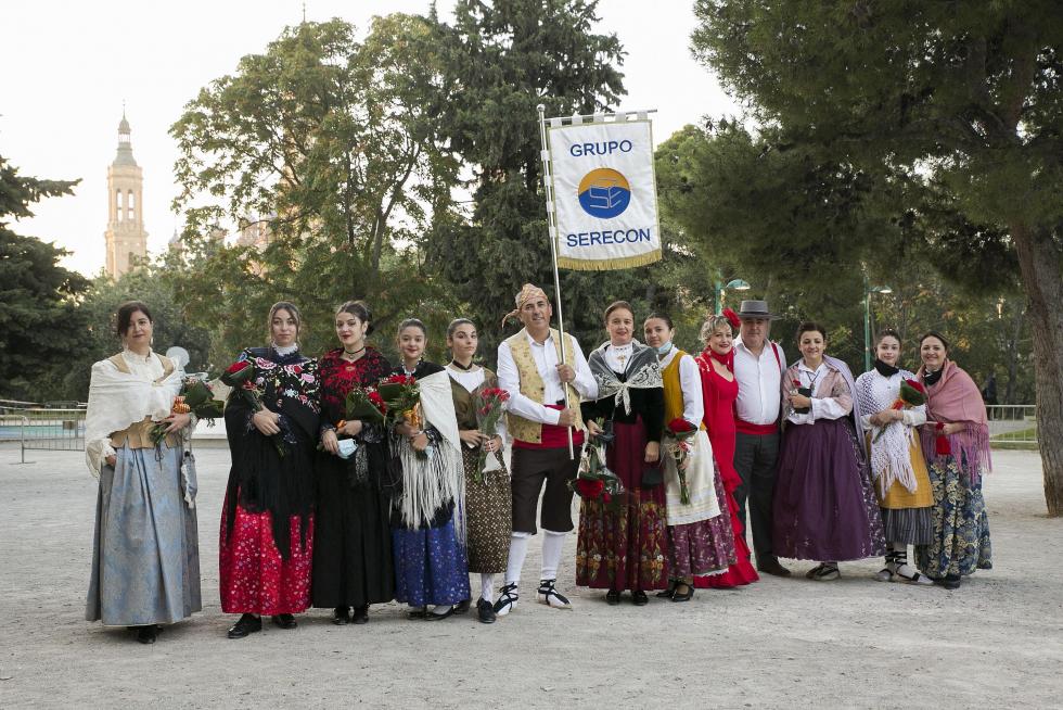 Grupos de la Ofrenda del Pilar 2021. Grupo Serecón