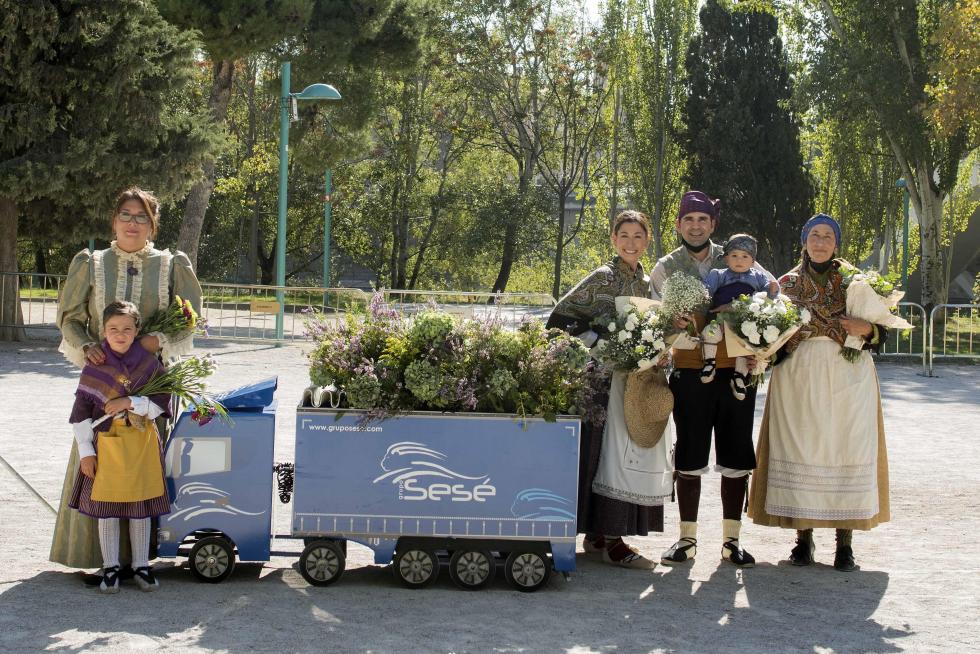 Grupos de la Ofrenda del Pilar 2021. Grupo Sesé